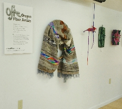 Eugene Textile Center Gallery, center wall